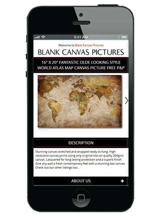 Blank Canvas prints